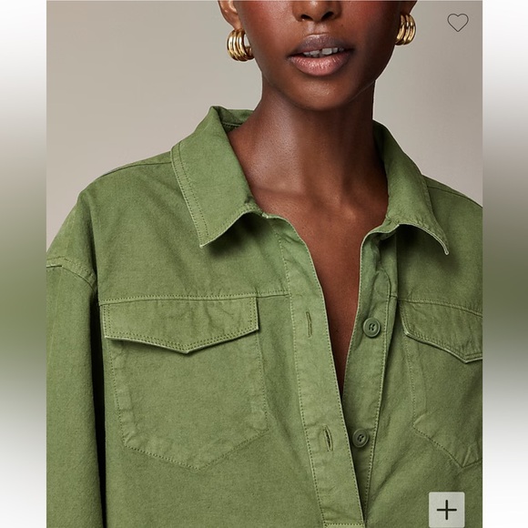 NWT J. Crew green top - Picture 2 of 4